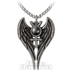 Alchemy Gothic Angel Of Mercury Necklace (Silver)