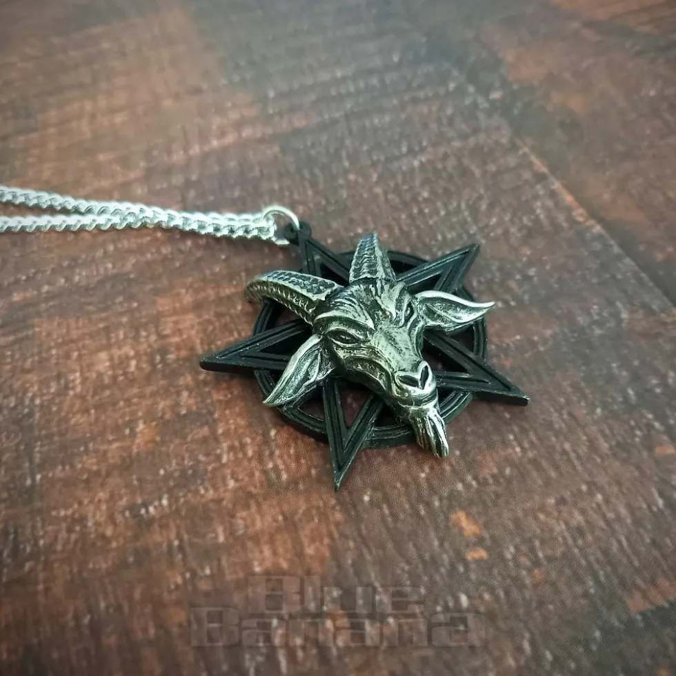 Alchemy Gothic Baphomet Pendant (Pewter)