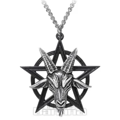 Alchemy Gothic Baphomet Pendant (Pewter)