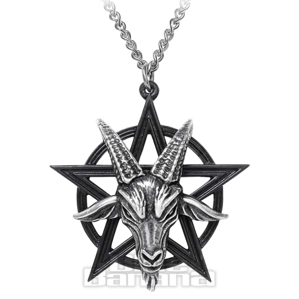 Alchemy Gothic Baphomet Pendant (Pewter)