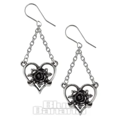 Alchemy Heart Of Blackness Earrings (Black)