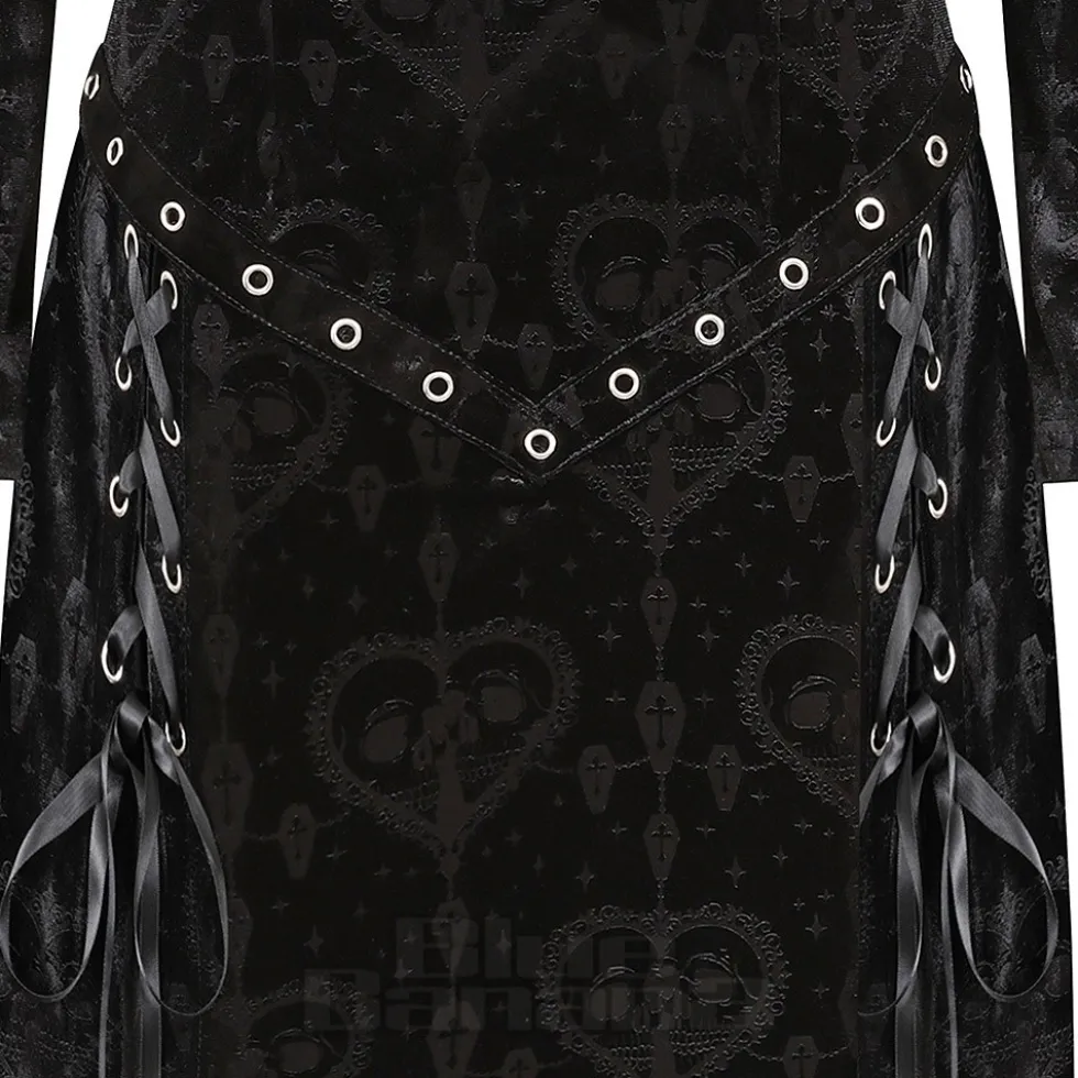 Banned Amara Velvet Maxi Dress (Black)