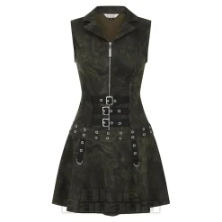 Banned Astrid Dress (Army Green)
