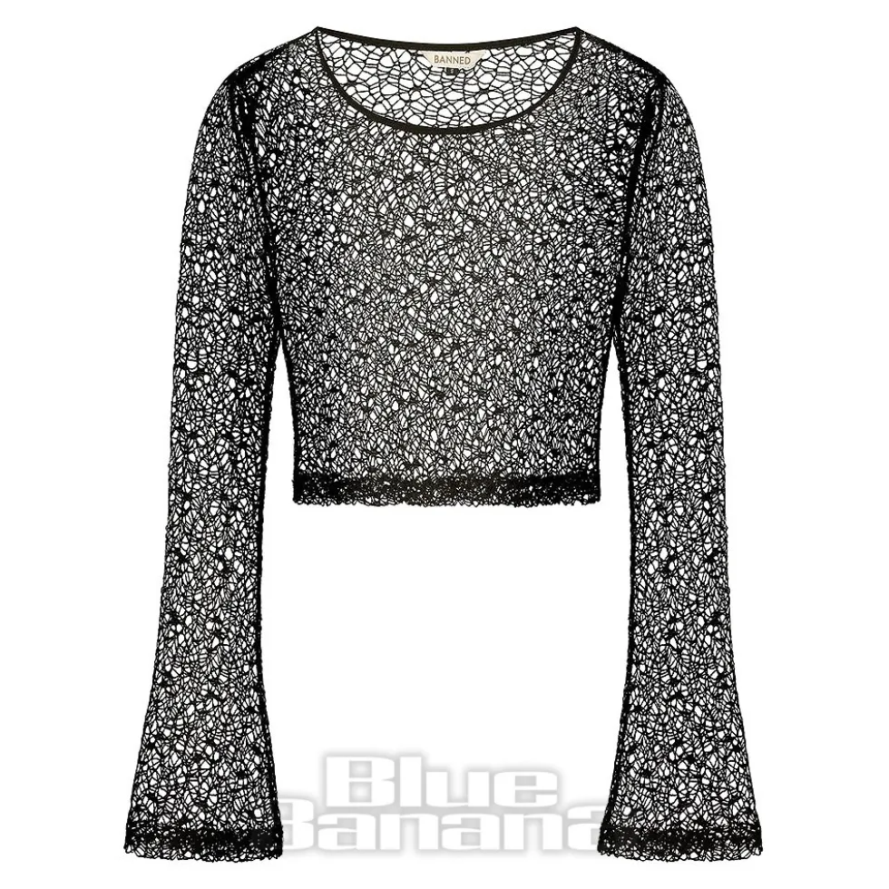 Banned Celadine Top (Black)
