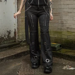 Banned Chain Reaction Trousers (Black)