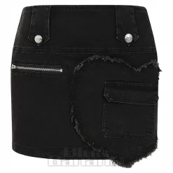 Banned Heartbreaker Skirt (Black)