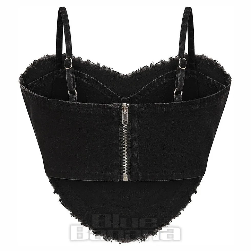 Banned Heartbreaker Top (Black)