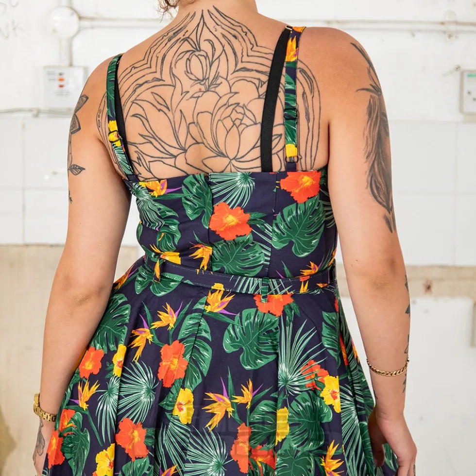 Banned Morena Tropical Dress (Multicolour)