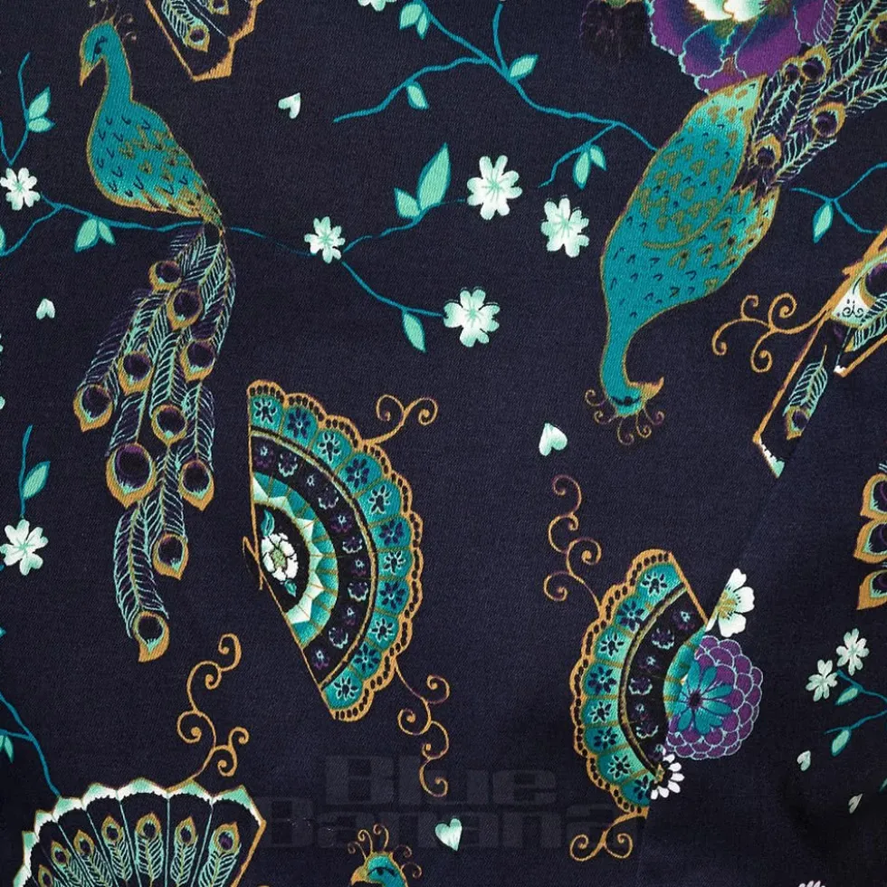 Banned Proud Peacock Dress (Blue)