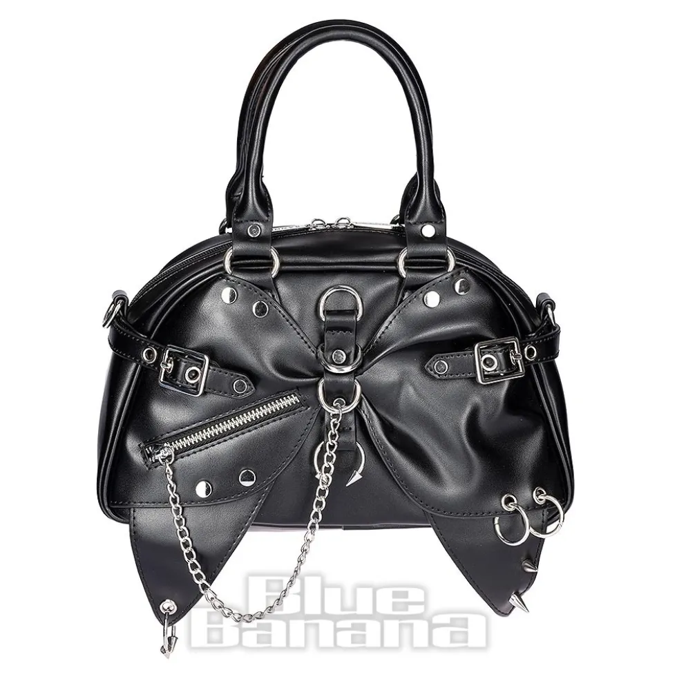 Banned Rebel Sugar Alternative Handbag (Black)