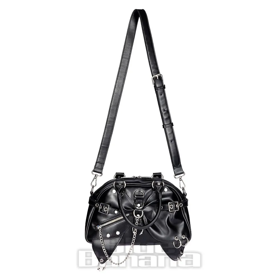 Banned Rebel Sugar Alternative Handbag (Black)