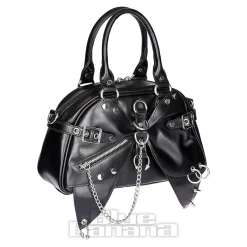 Banned Rebel Sugar Alternative Handbag (Black)