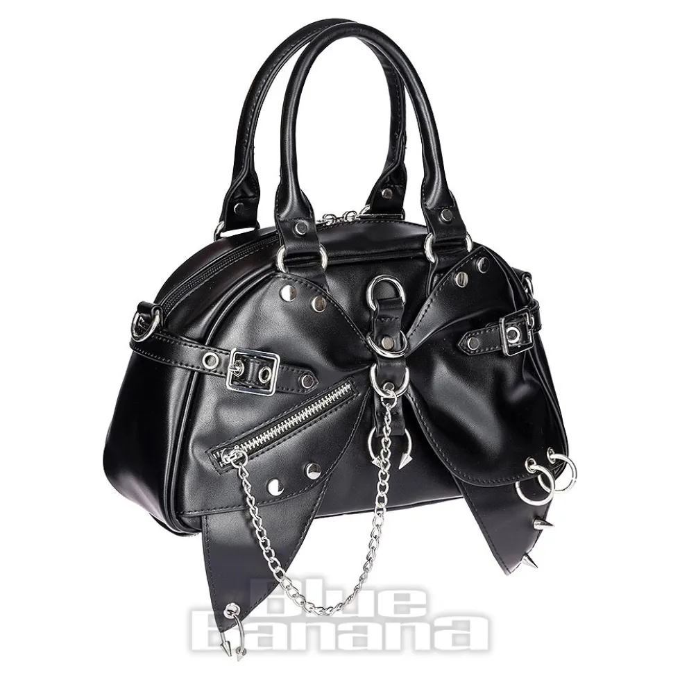 Banned Rebel Sugar Alternative Handbag (Black)