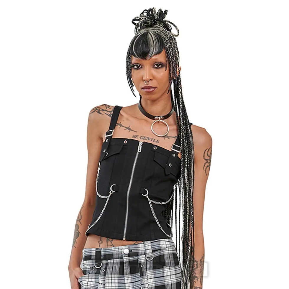 Banned Street Anarchy Top (Black)