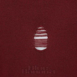 Banned Torn Affection Jumper (Burgundy)