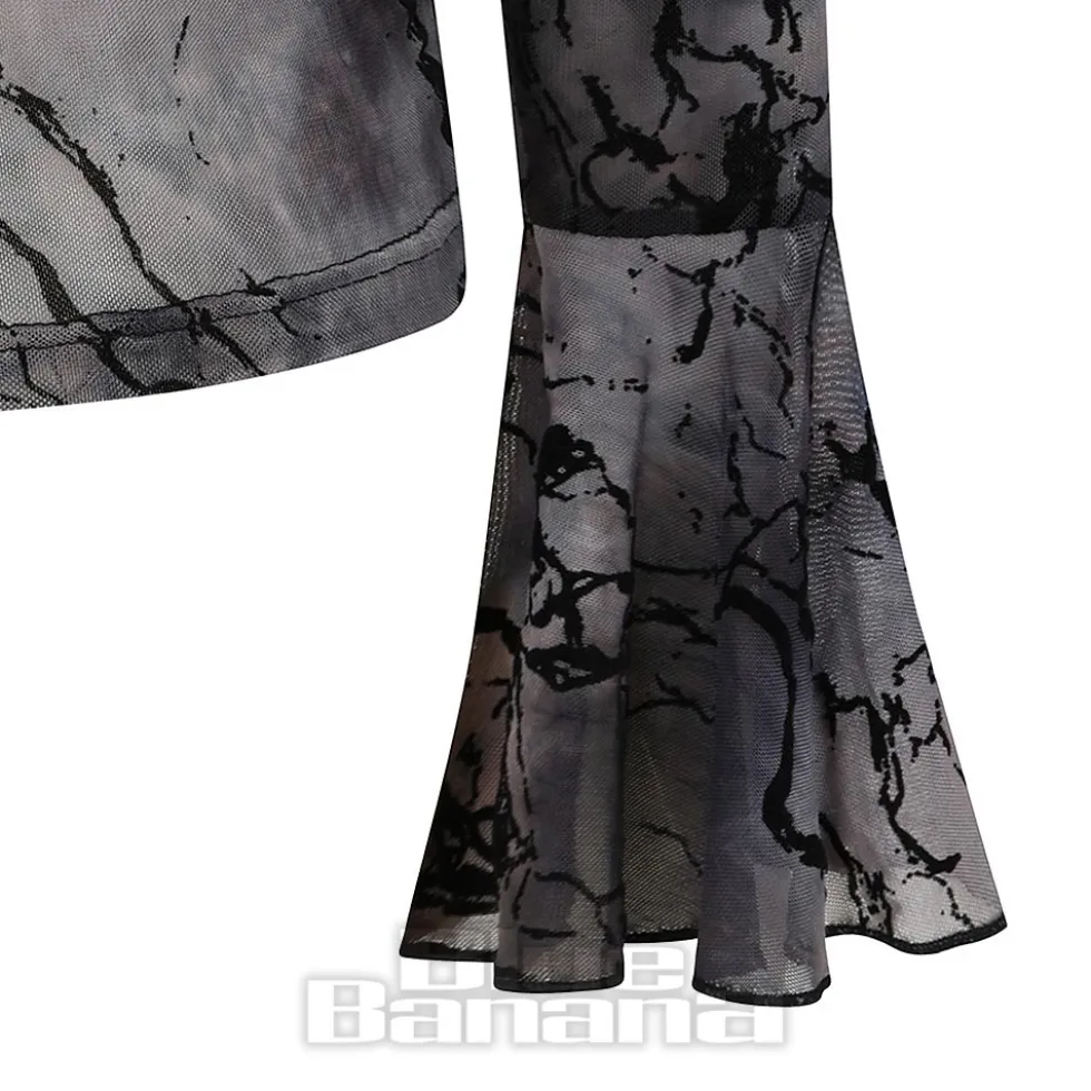 Banned Valkyrie Top (Black/Blue)