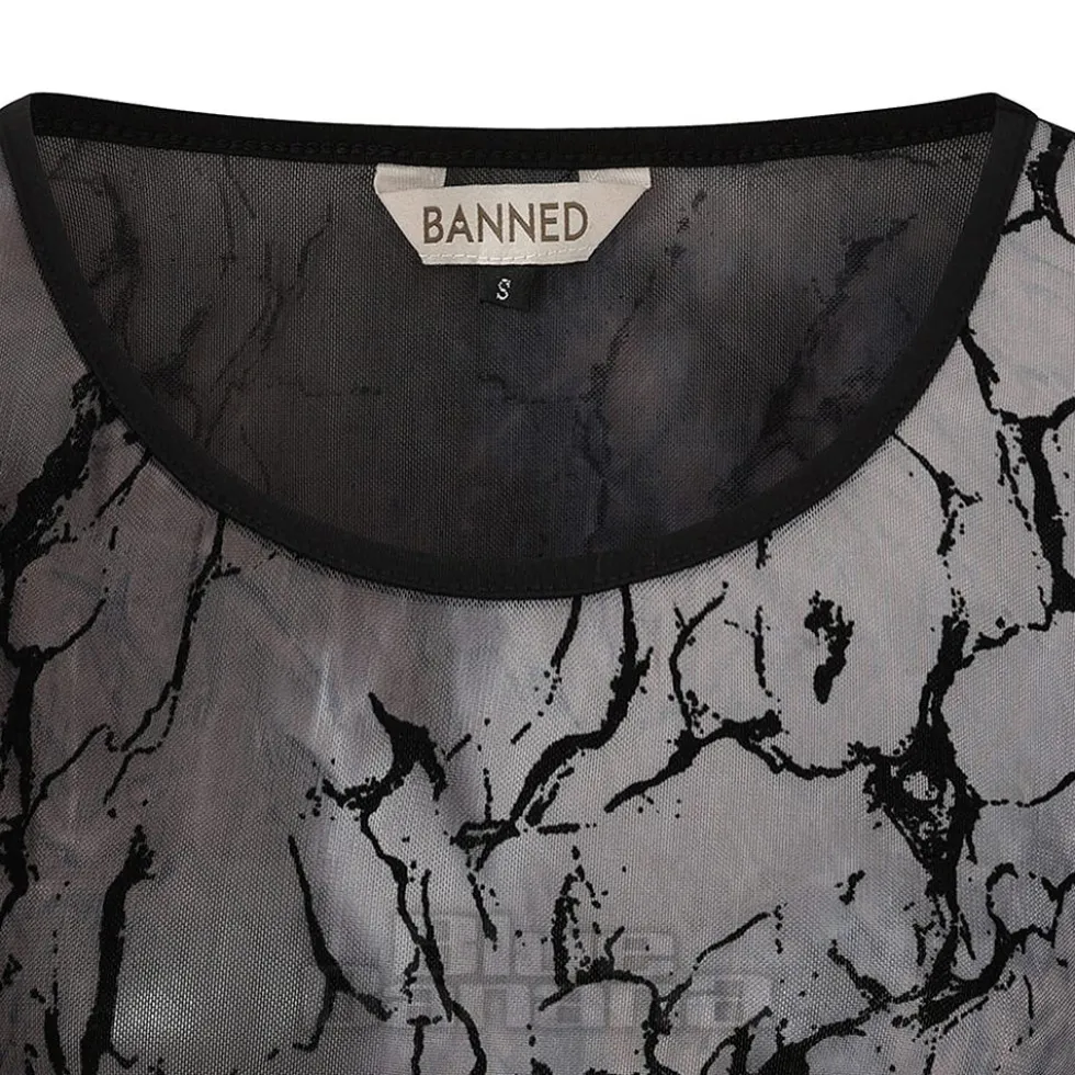 Banned Valkyrie Top (Black/Blue)