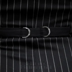 Banned X Blue Banana Pinstripe Core Dress (Black)