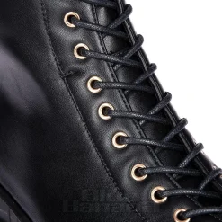 Bleeding Heart 15-Eye Boots (Black)