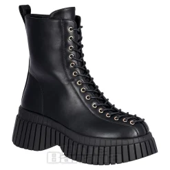 Bleeding Heart 15-Eye Boots (Black)