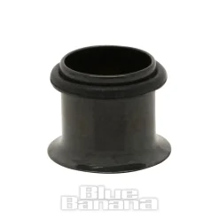 Blue Banana Acrylic Plain Ear Plug 4-10mm (Black)