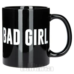Blue Banana Bad Girl Mug (Black)