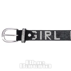 Blue Banana Bad Girls Belt (Black)