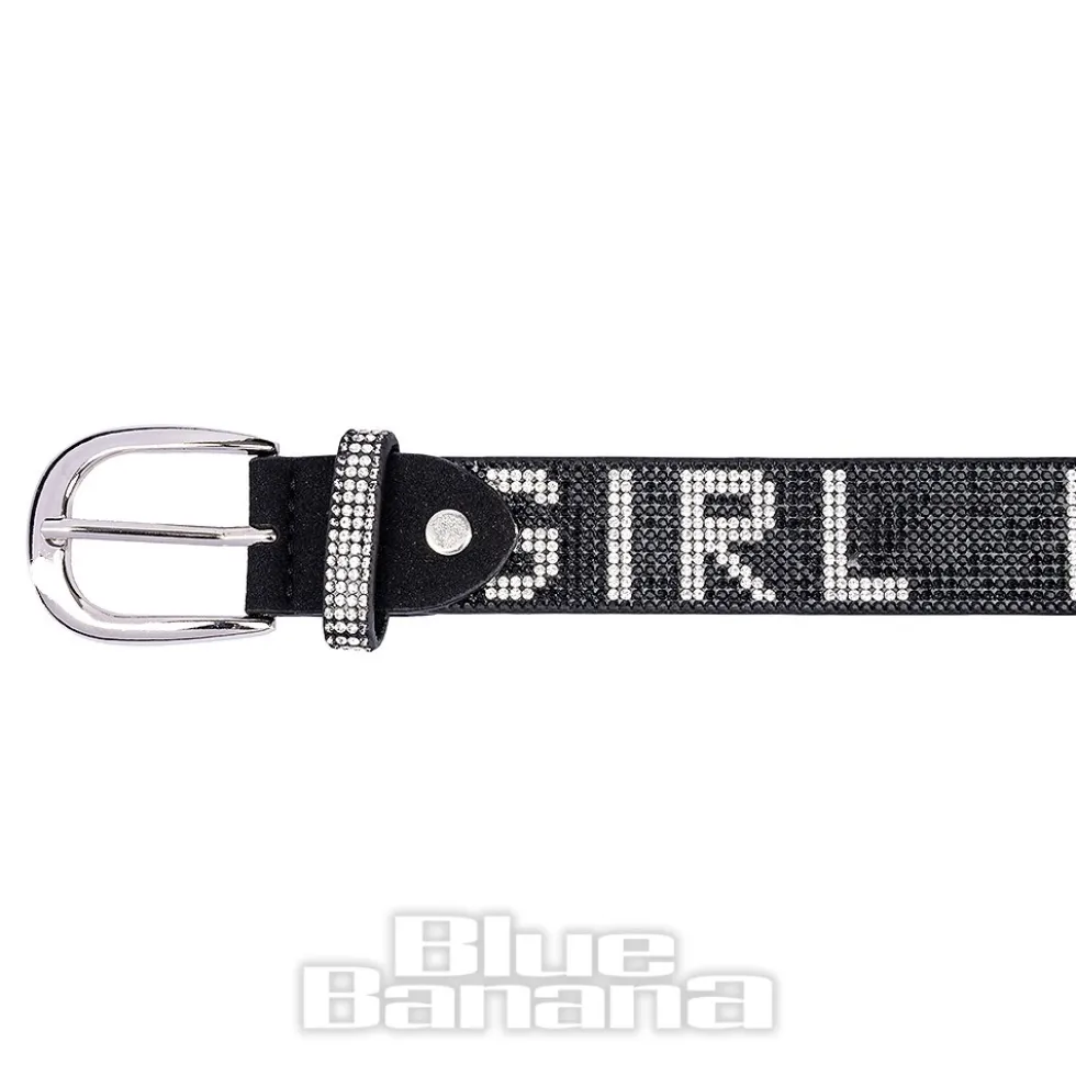 Blue Banana Bad Girls Belt (Black)