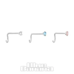 Blue Banana Box 3 Nose Wire Set (Multicolour)