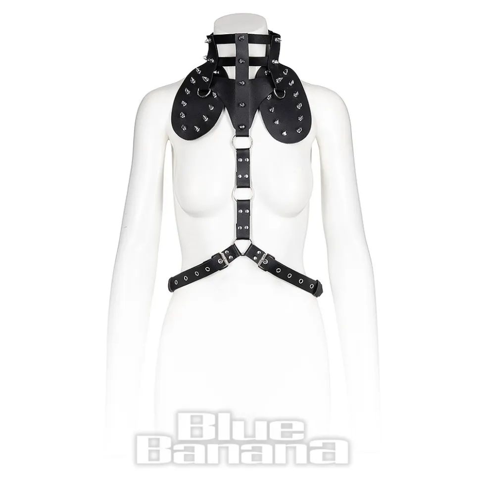 Blue Banana Buckle & O-Rings Harness (Black)