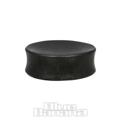 Blue Banana Concave Wood Ear Plug 42-52mm (Black)