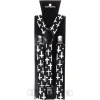 Blue Banana Crosses Braces (Black)