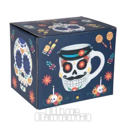 Blue Banana Day Of The Dead Senor Mug (Multicolour)