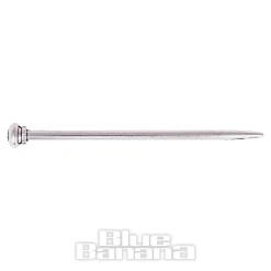 Blue Banana Death'S Head Moth Hair Pin (Silver)