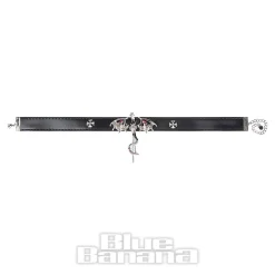 Blue Banana Dragon Choker (Silver)