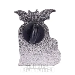 Blue Banana Everyday Is Halloween Pin Badge (Black)