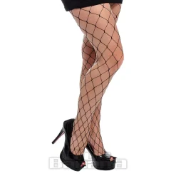 Blue Banana Extra Large Net Tights (Black)