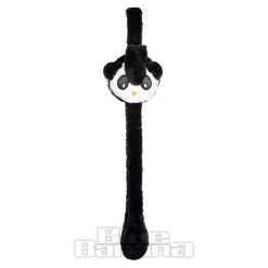 Blue Banana Flipping Ears Panda Headband (Black/White)