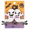 Blue Banana Ghosts Hair Clip (White)
