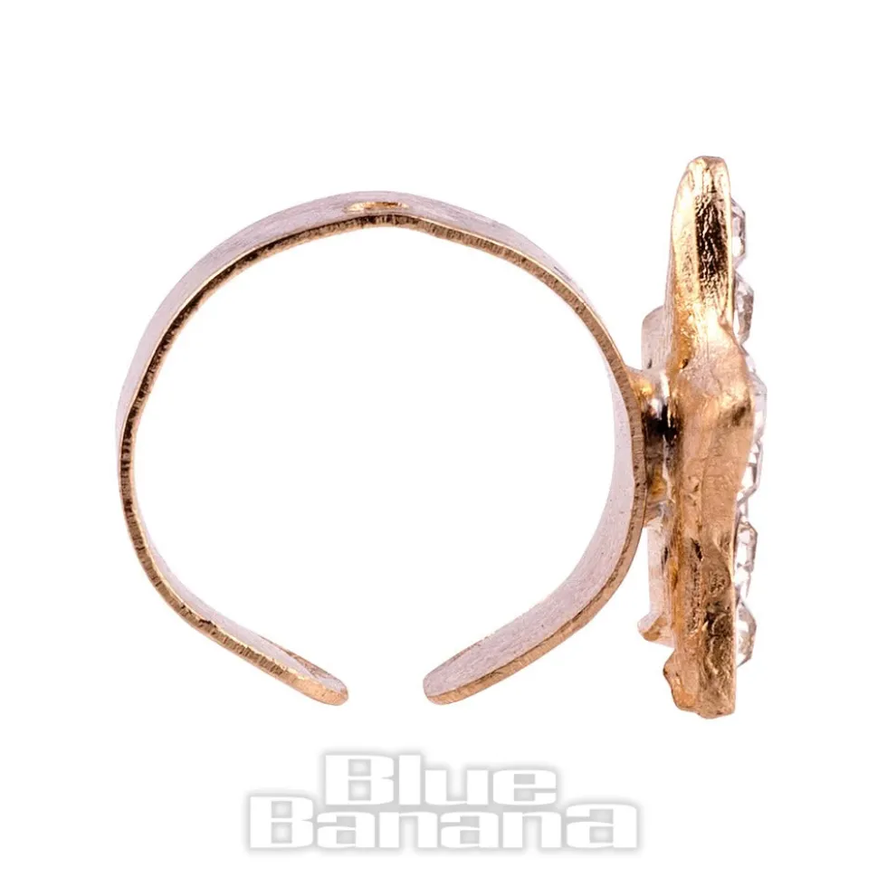 Blue Banana Gold Star Ear Cuff