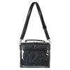 Blue Banana Hearts & Bow Handbag (Black)