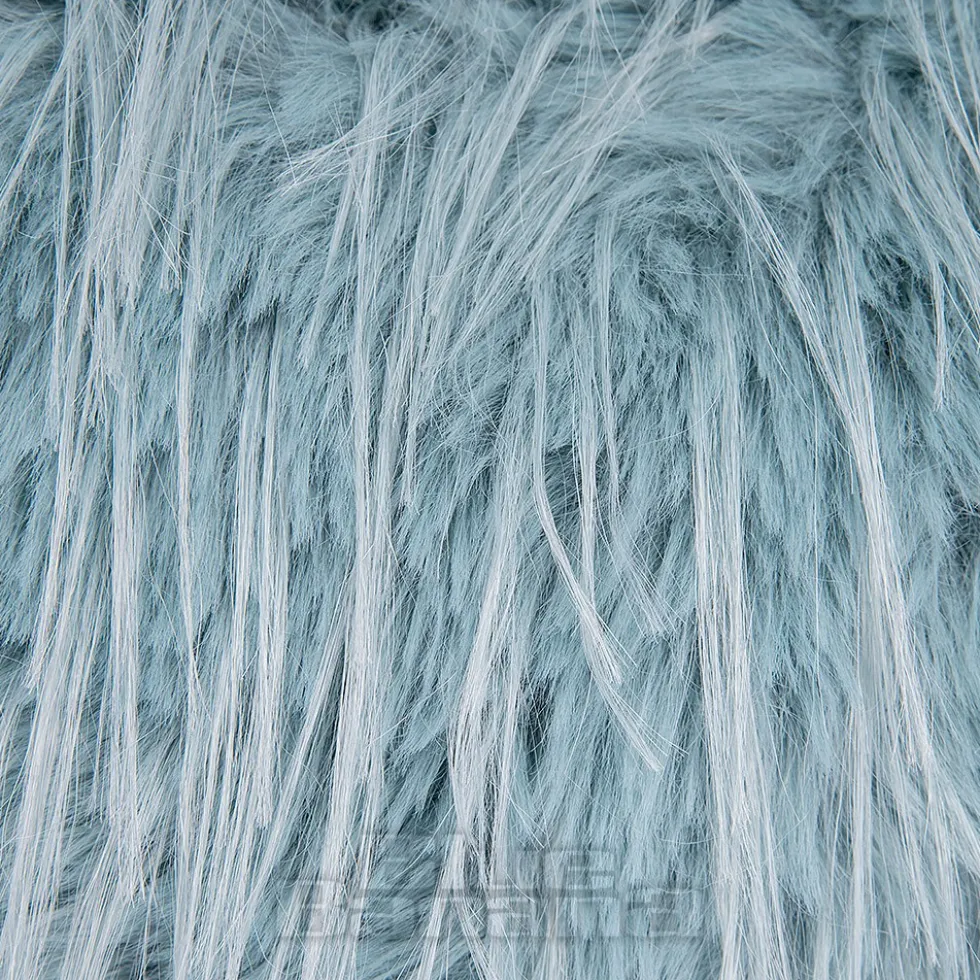 Blue Banana Long Fur Bag (Turquoise)