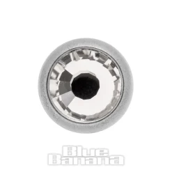 Blue Banana 4mm Dermal Top (Crystal)