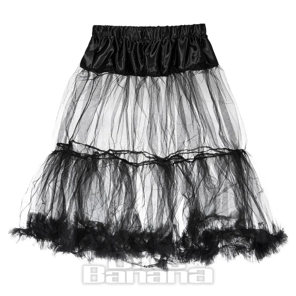 Blue Banana Petticoat (Black)