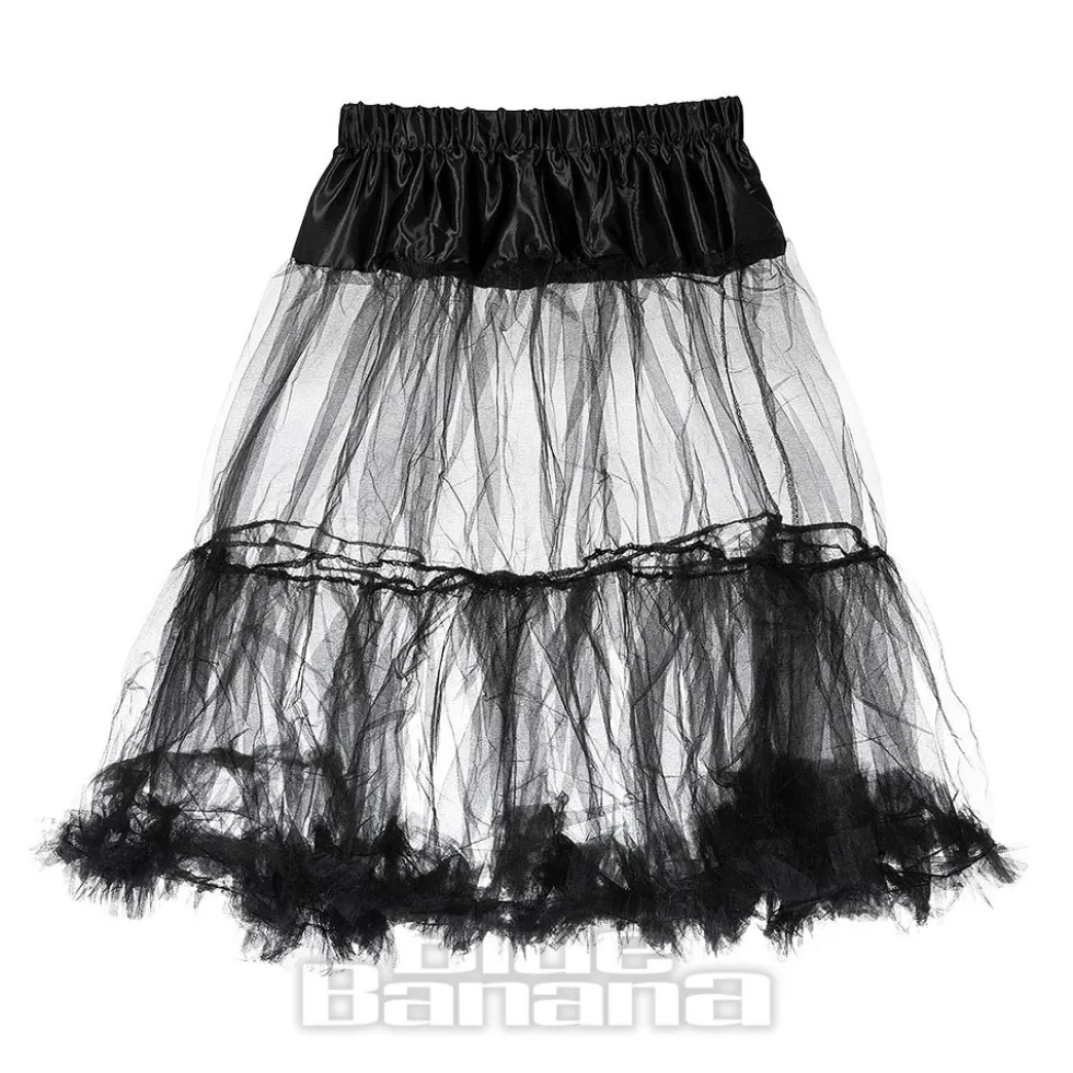 Blue Banana Petticoat (Black)
