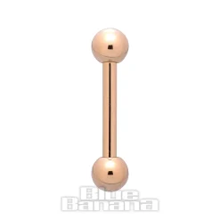 Blue Banana Plasma Gold 1.2mm Barbell (Gold)