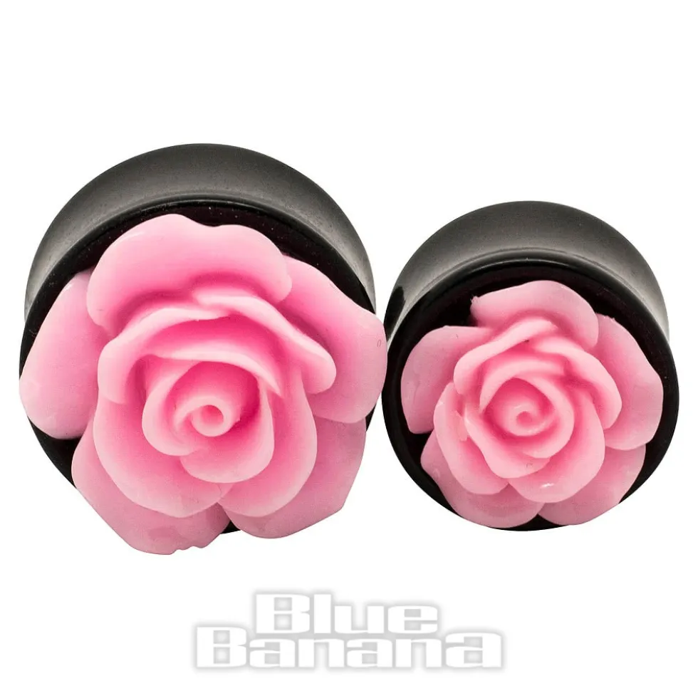 Blue Banana Rose Top Plug (Light Pink)