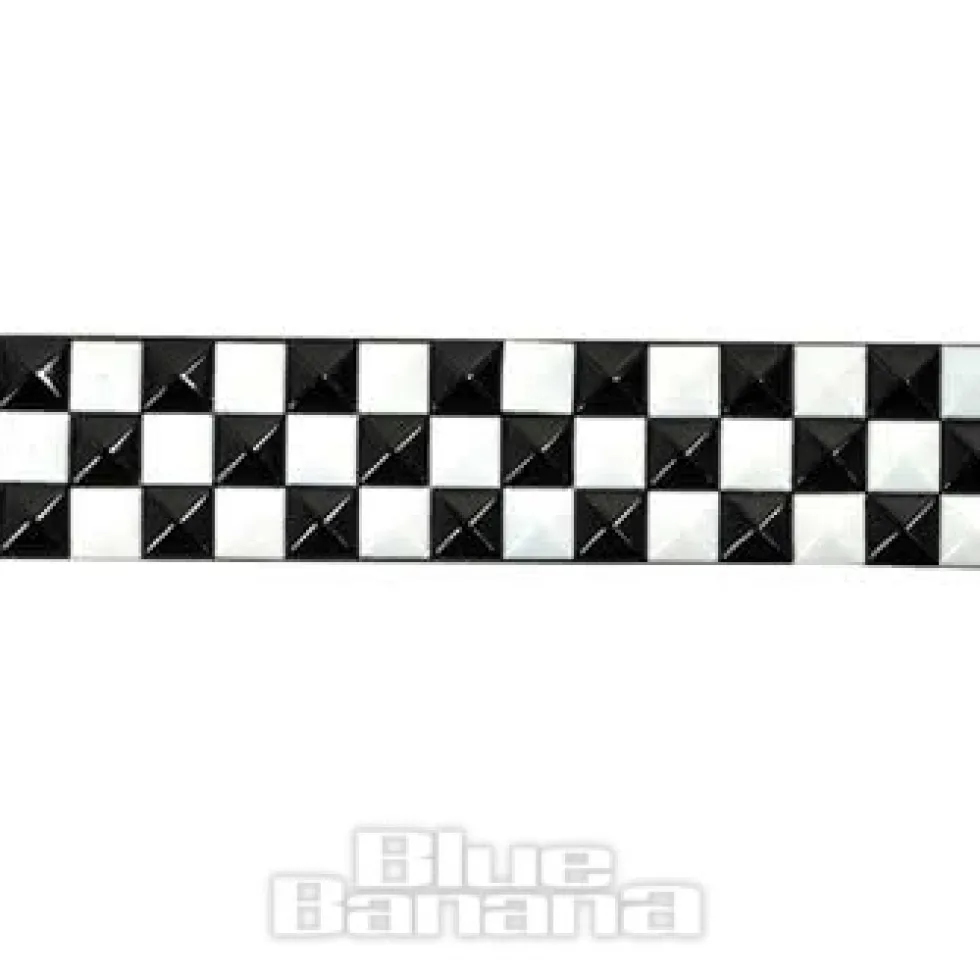 Blue Banana 3 Row Small Belt (Black/White)