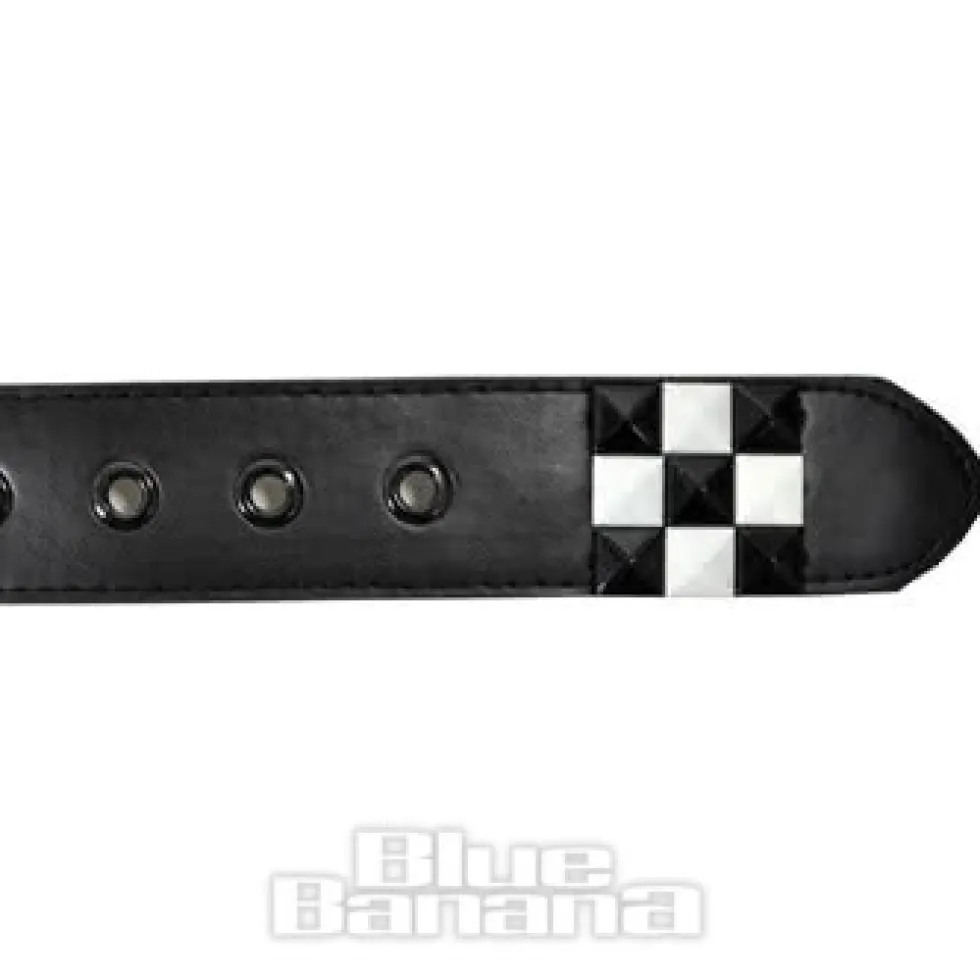 Blue Banana 3 Row Small Belt (Black/White)