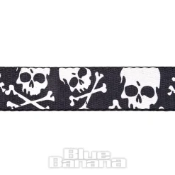Blue Banana Skull & Crossbones Belt (Black)